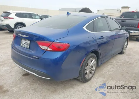 2016 Chrysler 200 Limited from USA, damaged, VIN 1C3CCCAB4GN149664